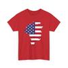 Greenland T-Shirt, Greenland Map USA Flag Buy Greenland T-Shirt