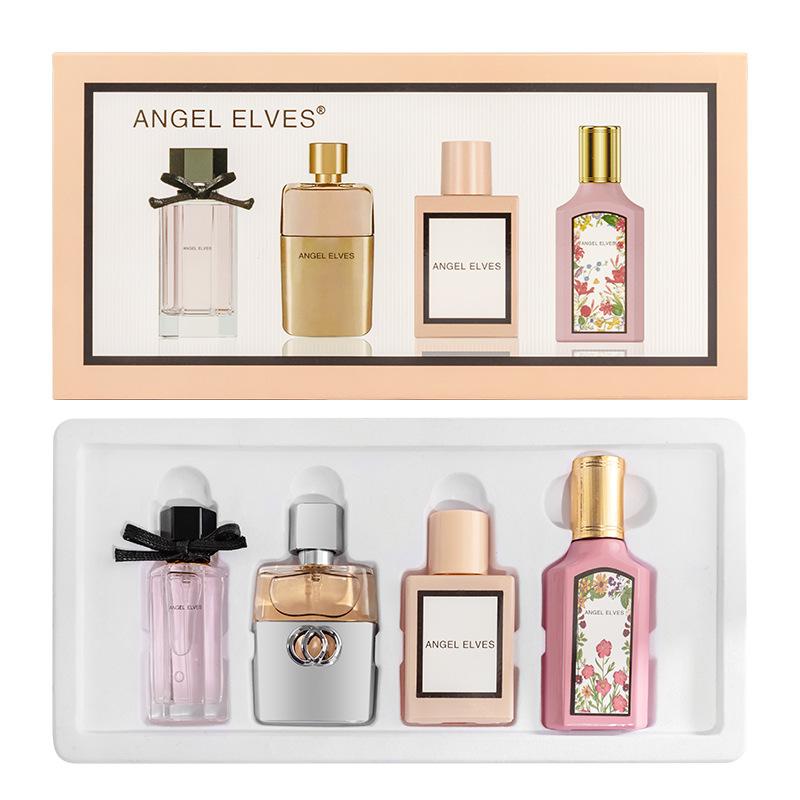EE Dixianger Huayi Blooming Perfume Set Gift Box Lasting Fragrance Fresh Light Fragrance Women s Fragrance 120ML