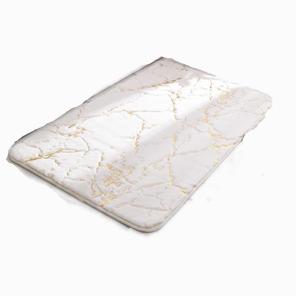 Bath Mats Rugs & Toilet Covers Non Slip Soft Thick Absorbent Marble Design Bathroom Mat