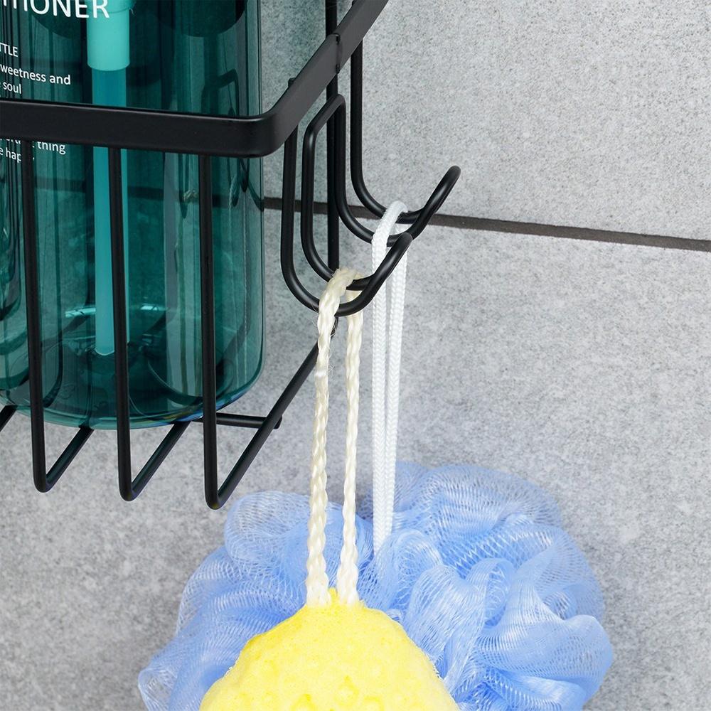 Scaffale da doccia per bagno, da appendere a parete, senza foratura