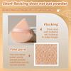 3pcs Triangular Powder Puff, Soft and Comfortable, Suitable for Loose Powder and Body Powder, Dry and Wet Dual-use, Makeup Tool, Beauty Tool