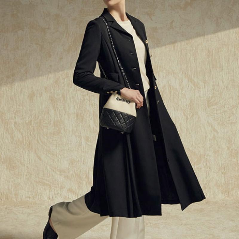 Elua Pleated Trench Dress + Belt