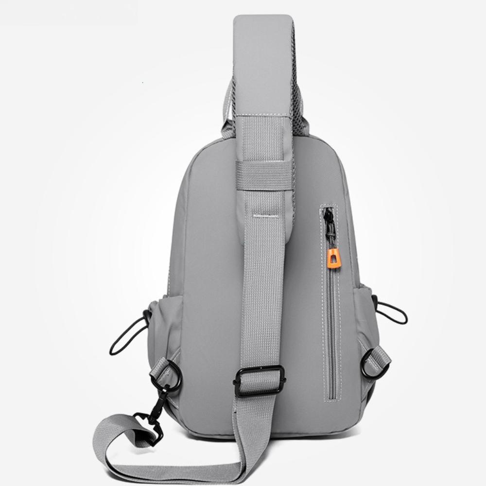 Waterproof Nylon Crossbody Bag - Men's Chest Sling Backpack, Compact Shoulder Messenger Bag, Travel & Outdoor Hiking Pack 2025