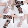 Short Party Gloves Lace Short Gloves New Mesh Gloves Birthday