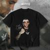 UNUMSTRITTEN Dustin Poirier Boxen Unterschrift Schweres Baumwoll-T-Shirt