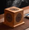 Crystal incense burner convenient for burning incense, purifying and demagnetizing sage incense burner convenient for