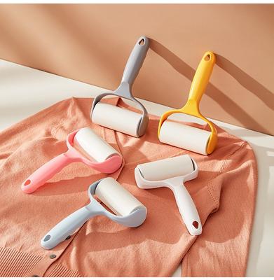 גליל נייר נתלש חדש מברשת רולר דביק מסיר שיער חיות מחמד מברשת ניקוי בגדים שטיחים סכין גילוח קטיפתי כלי ניקוי ביתי