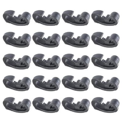20Pcs Small Hooks for Lanyards Snap Clips Clasps, Basic Buckle Hooks for Hanging
