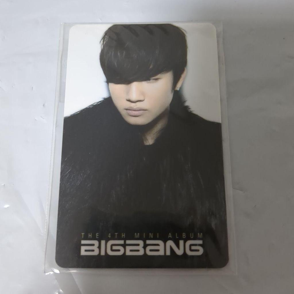 [USED] BIGBANG MINI4 D-LITE Card