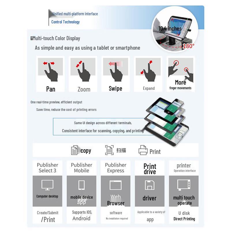 Advertising Product Sample Printer CN Plug (adapter Included)
