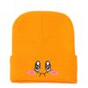 Schoolboy Autumn and Winter Star Kirby Cute Knitted Hat Women's Outdoor Pullover Warm Hat Wool Hat Cartoon