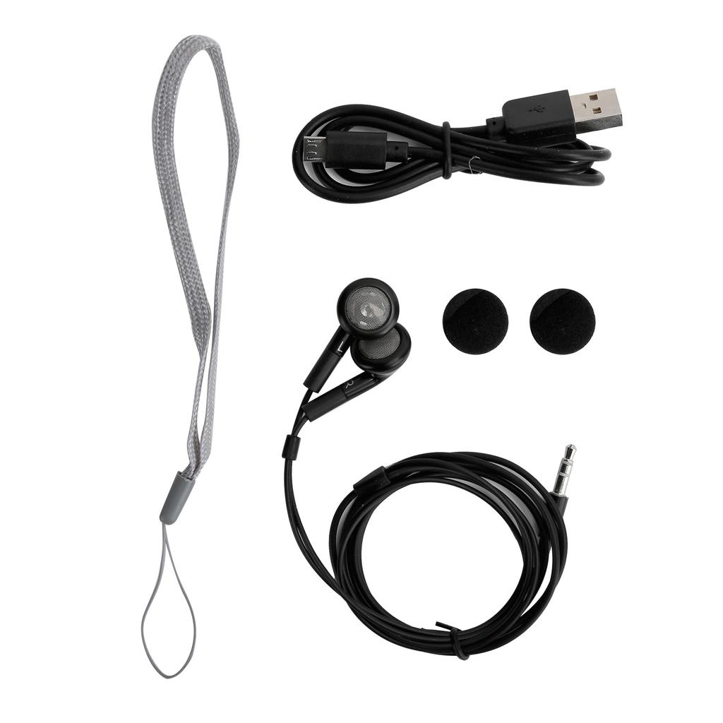QQT103 Professional Radio Portable FMCelsiusAM Stereo Receiver LCD Display with Earphone