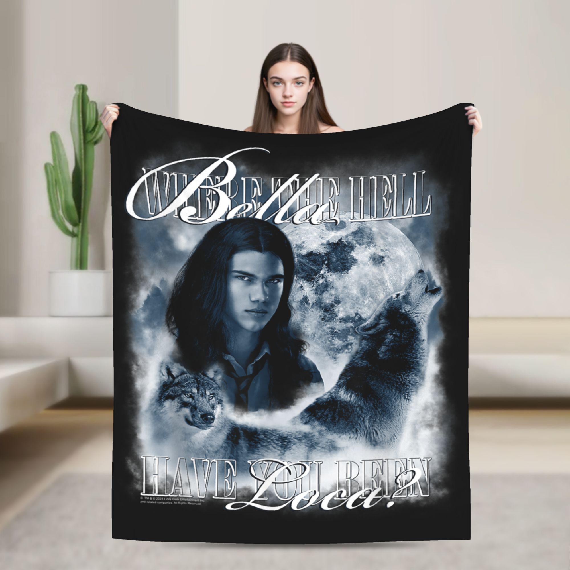 

Twilight Saga Heavy Metal Volturi Group Fashion Blanket Movie Fuzzy Novelty Breathable Throw Fashion Blanket for Bedroom Spring Autumn Offic 75x90cm