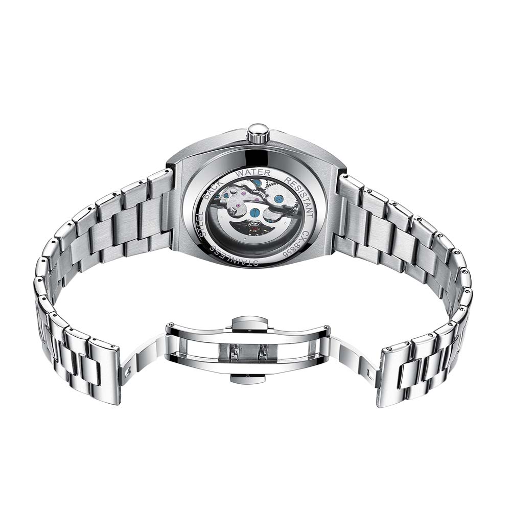 CHENXI Mechanical Watches for Man Original Brand Fashion Stainless Steel Band Waterproof Luminous Automatic Male Wristwatch