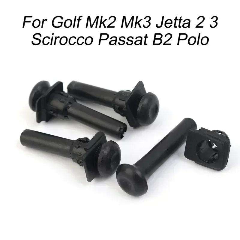 4/8pcs Car Door Lock Pins Plastic Door Lock Latch Automotive Replaceable Accessories for Golf Passat 191837187 Protective Cover