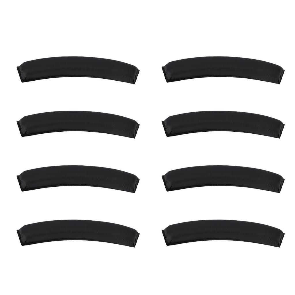 8 Stuks Hoofdbandkussen Vervanging voor Sennheiser HD202 HD212 HD437 HD447 HD457 HD477 HD497 Koptelefoon Proteïne Leer