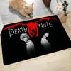 Japan Anime Death Note Door Mat Washable Non-Slip Living Room Sofa Chairs Area Mat Kitchen Toilet Rug