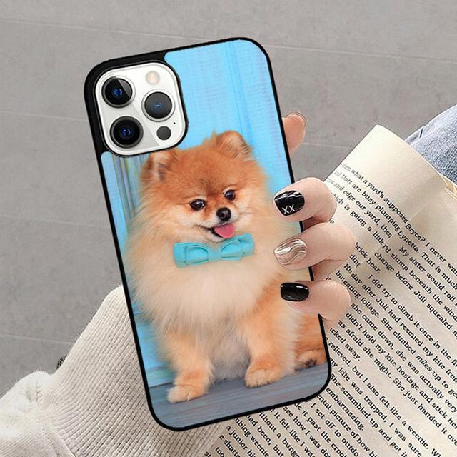 Pomeranian Dog Phone Case for iPhone 17 Air 16 16e 15 Plus for Apple 13 11 12 14 Pro Max Cover  coque fundas Shell