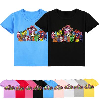 Children New Arrival Fashion 3d Printed Garten of BANBAN Tee Short Sleeved T-shirt for Kids