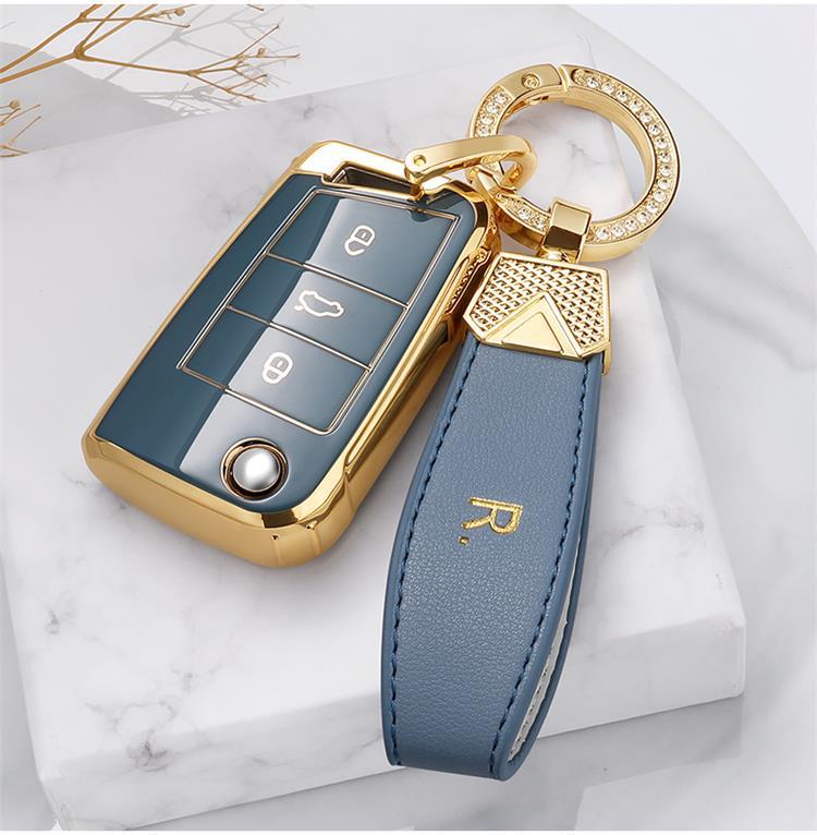 Tiguan L/X Key Case 2022: Full Coverage, One-Button Start, Unisex
