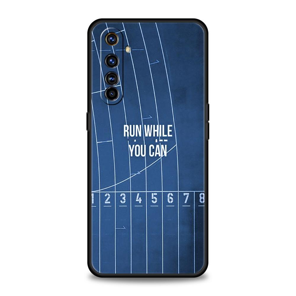 

Run marathon Running Phone Case For Realme 13 12 10 9 8 7 GT3 GT5 GT2 Pro Plus 5G C21 C25 C35 GT Neo 2 3 3T 5 Cover Realme C35