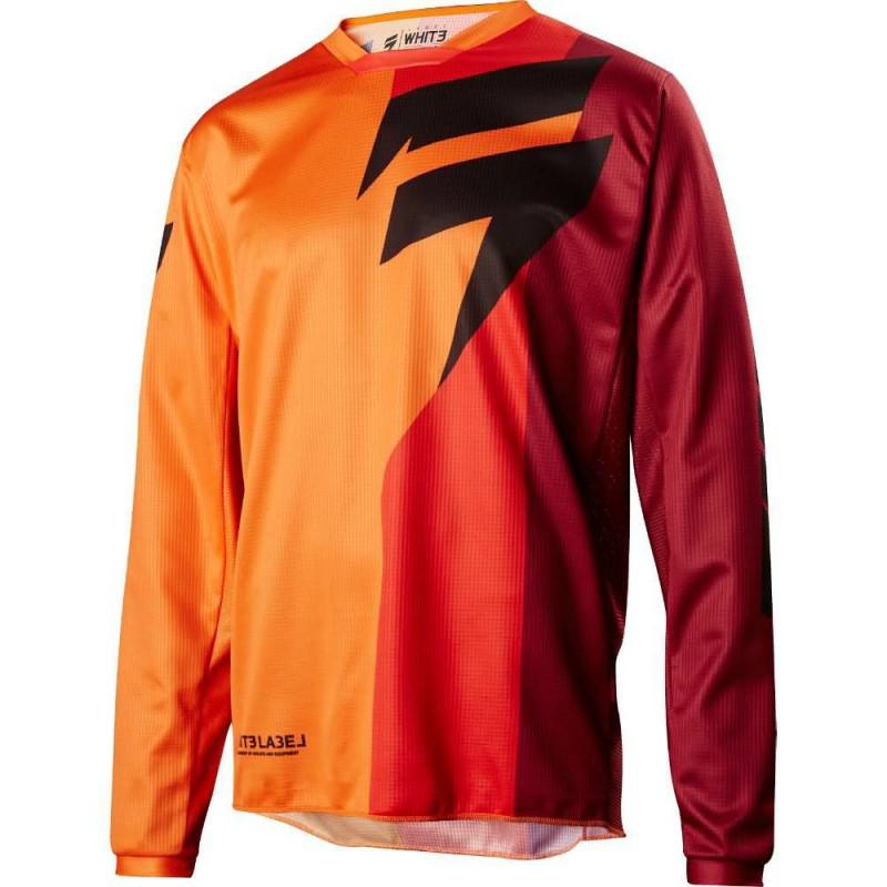Unisex Retro Athletic Cycling Jersey Quick-Dry Loose Long Sleeve T-Shirt Mountain Bike Downhill Outdoor Sports