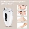EMS Face Massager Electric Gua Sha Scraping with Vibration Heat Cold LED Light Therapy Skin Tightening Face Lift Device