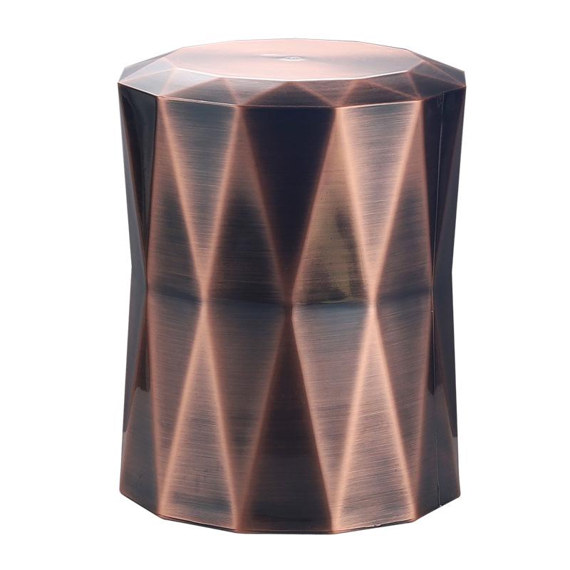 Electroplated Diamond Grid Dice Shaker Cup with Custom Logo