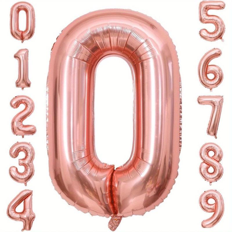 32" Number Balloons for Birthday Photography and Party Decorations