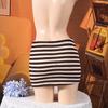 2025 Autumn Sexy Low-Waist Striped Skirt for Women
