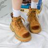 Winter New Warm Casual Cotton Boots Versatile Leather Boots Velvet Martin Boots Men's Boots Model 6224-J