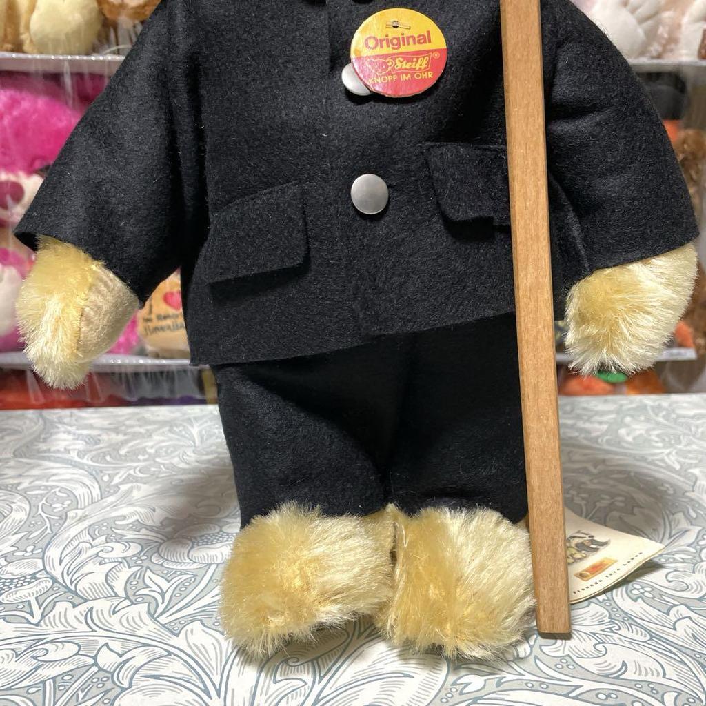 [USED] Steiff Chimney Sleeper Chimney Sweep Good Luck 1997 Teddy Bear