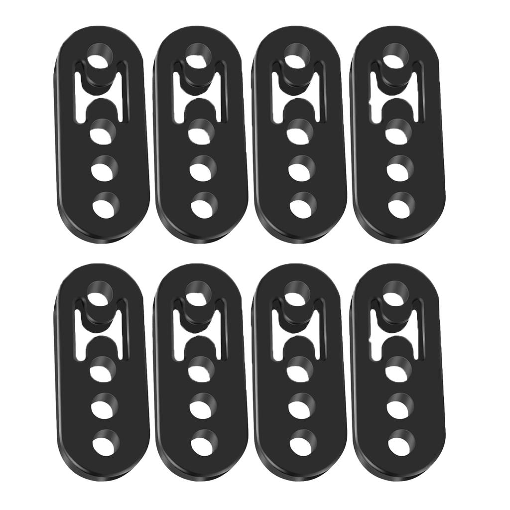 4/8 Stück Auspuffaufhängungen Gummihalterung Halterungen Schalldämpferhalterung zum Schutz des Autosystems Universelles Autozubehör