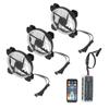 3Pcs RGB Case Fan 120mm Super Quiet RGB Multiple Light Modes Shockproof Design PC Case Fans with Controller Screws