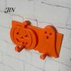 Door And Tile Hook Pumpkin Ghost Key Hook, 3D Printed Halloween Wall Decor, Cute Hooks Self Adhesive Holder, No Drill Hanging Relief