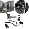 Commutateur d'allumage de moto Vélo électrique Serrure de siège Ensemble de clés 3 serrures pour Sur-Ron X160 X260 S