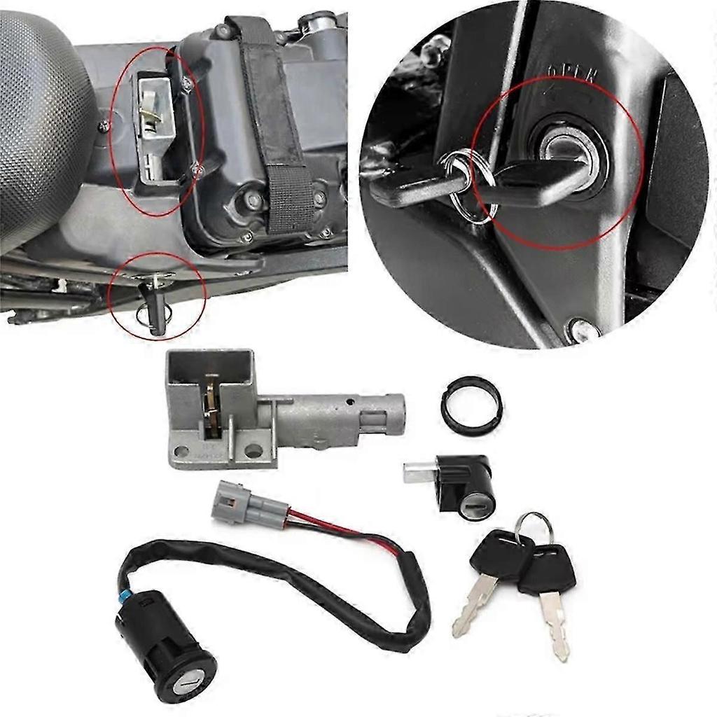 Motorcycle Electric Bike Ignition Switch Seat Lock Key Set 3 Locks for Sur-Ron X160 X260 S