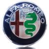 1PCS Alfa Romeo Giulia Wheel Center Stickers 40mm/50mm/56mm/60mm Car Emblem Wheel Center Covers Steering Wheel Decoration zw1