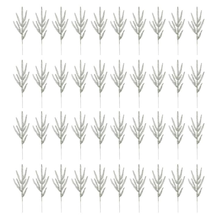 40 Count Pine Twigs Natural Looking Holiday Greeneries Portable Design Efficient Christmas Craft Supplies