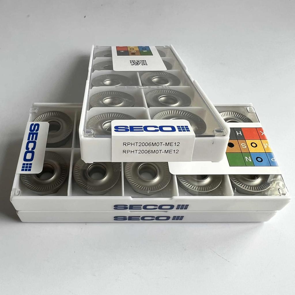 RPHT2006M0T-ME12, MS2050 / Industrial indexable Carbide Inserts 10 Pcs