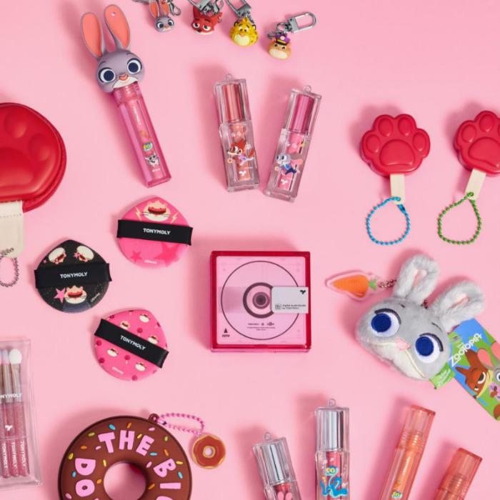 Tonymoly Zootopia Edition Makeup Bus Set