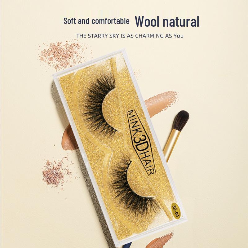 

3D Mink Multi-Layered Natural False Eyelashes Standard