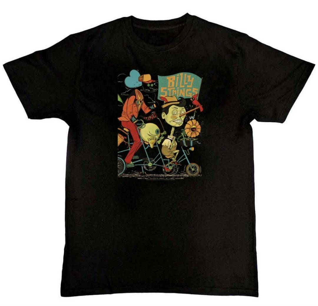Billy Strings St Louis MO June 14 2025 Tour Poster T-Shirt XXXL