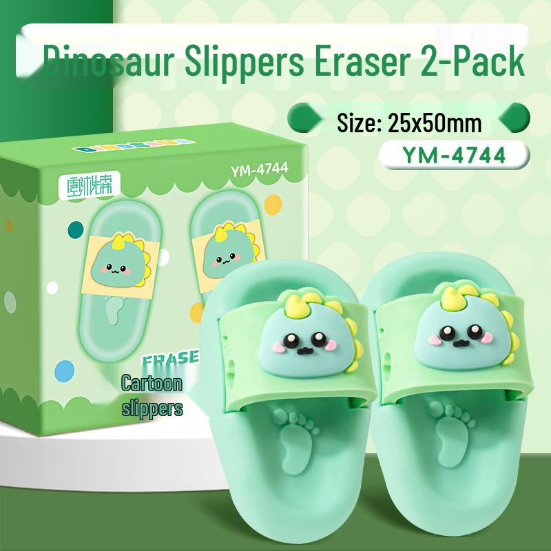 Creative Capybara Animal Slipper Eraser: Cute Cartoon Student Stationery