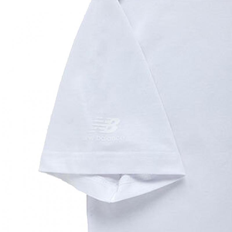 New Balance Unisex Ivy Girl Backpacking ShorT Sleeve Tee T shirT Nbnec2l323 Wh