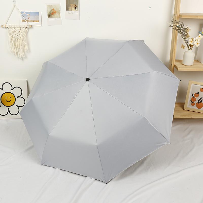 Doppelnutzungs-Sonnen- und Regenschirm - Manuell, Anti-UV, Robust, Faltbarer Sonnenschutz für Männer und Frauen