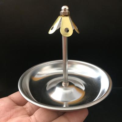 2 Stück Eleganter Metall-Räuchergefäß - Modernes scheibenförmiges, abnehmbares Design für einfache Reinigung, perfekt für Heimdekoration & Geschenke
