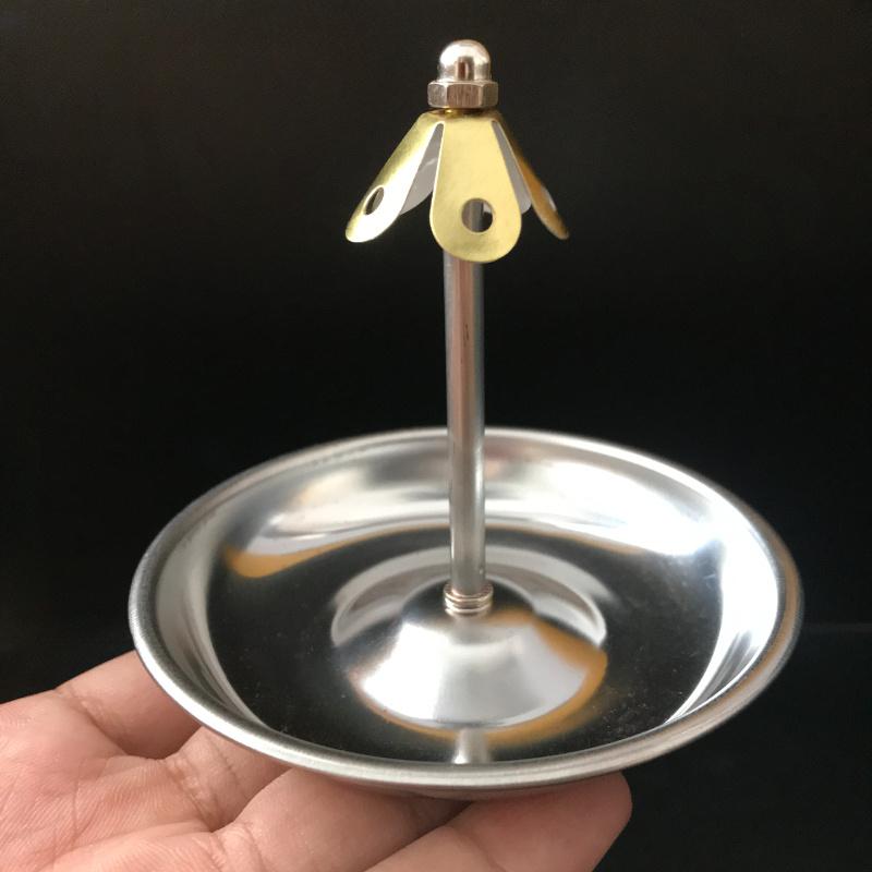 

2 шт. Элегантная металлическая курильница для благовоний - Современная дискообразная, разборная конструкция для легкой очистки, идеально подходит для домашнего декора и подарков 2pcs белый