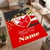 SLAVIA PRAGUE (1) Personalized Name Office Carpet Stylish Decor for Living Room Bedroom Kitchen