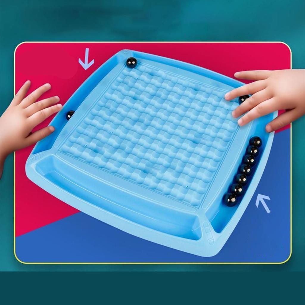 Magnetická indukční šachová hra pro děti Vzdělávací puzzle hračka Interaktivní stolní magnetické šachy